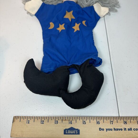 Timeless Toys Vintage Wizard Witch Hand Puppet Pretend Play Halloween P3 - Picture 5 of 10